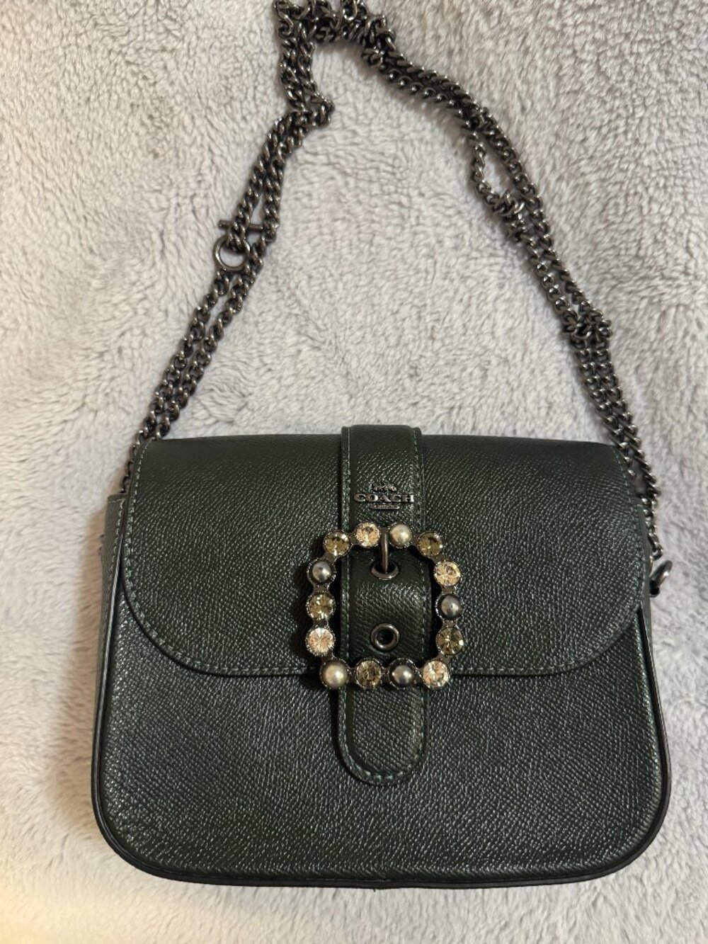 Coach Gemma Crossbody with Jeweled Buckle